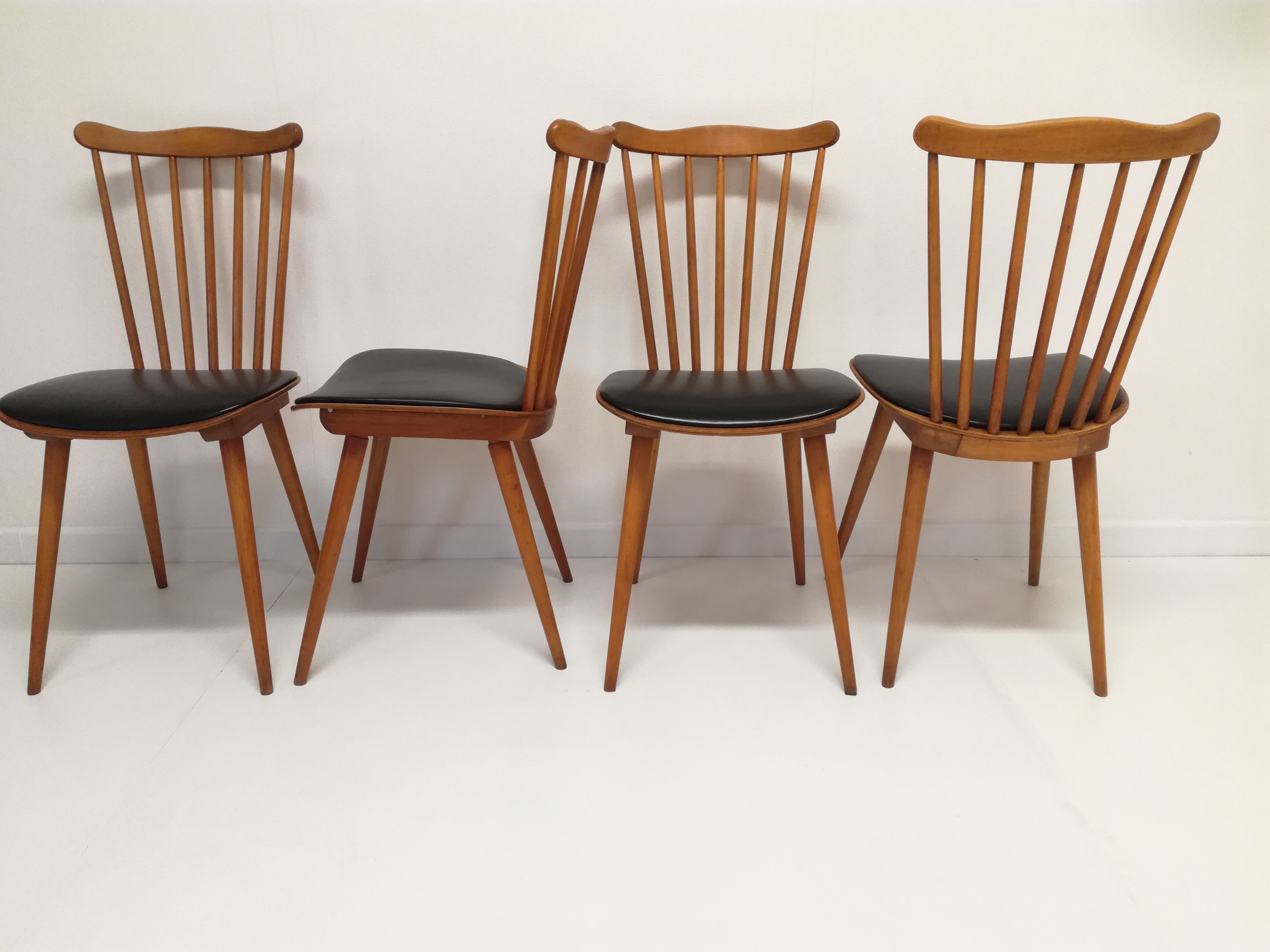 Set of chairs "Bistro, lounge" style Scandinavian Baumann