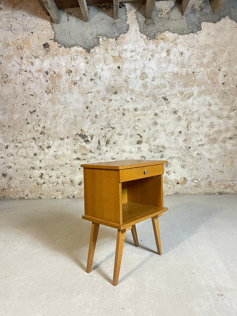Vintage bedside table
