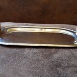 Set of 2 old metal butter dishes