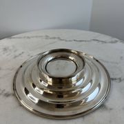 Art Deco silver-plated bowl