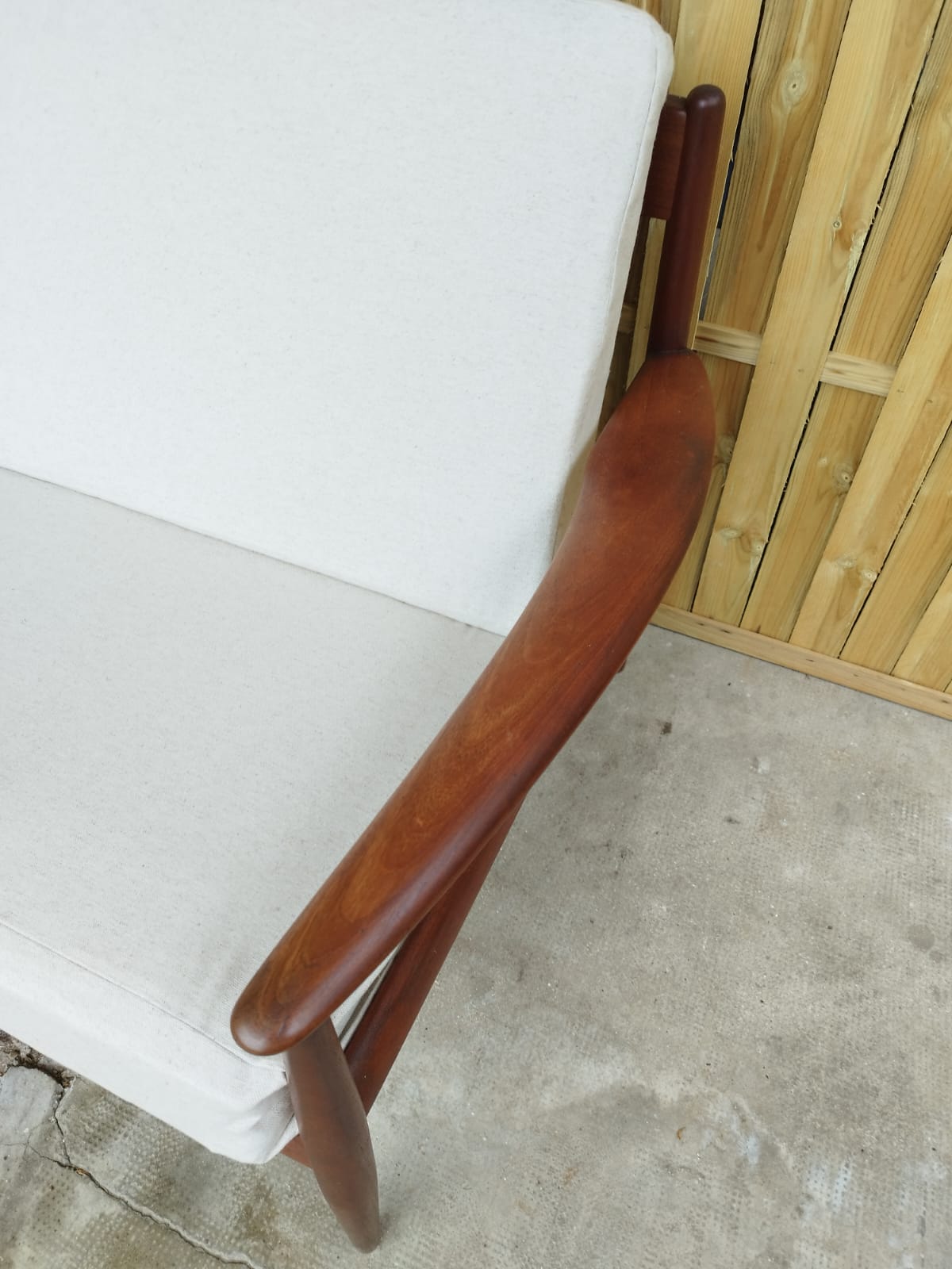 Scandinavian teak bench Grete Jalk - France & Søn