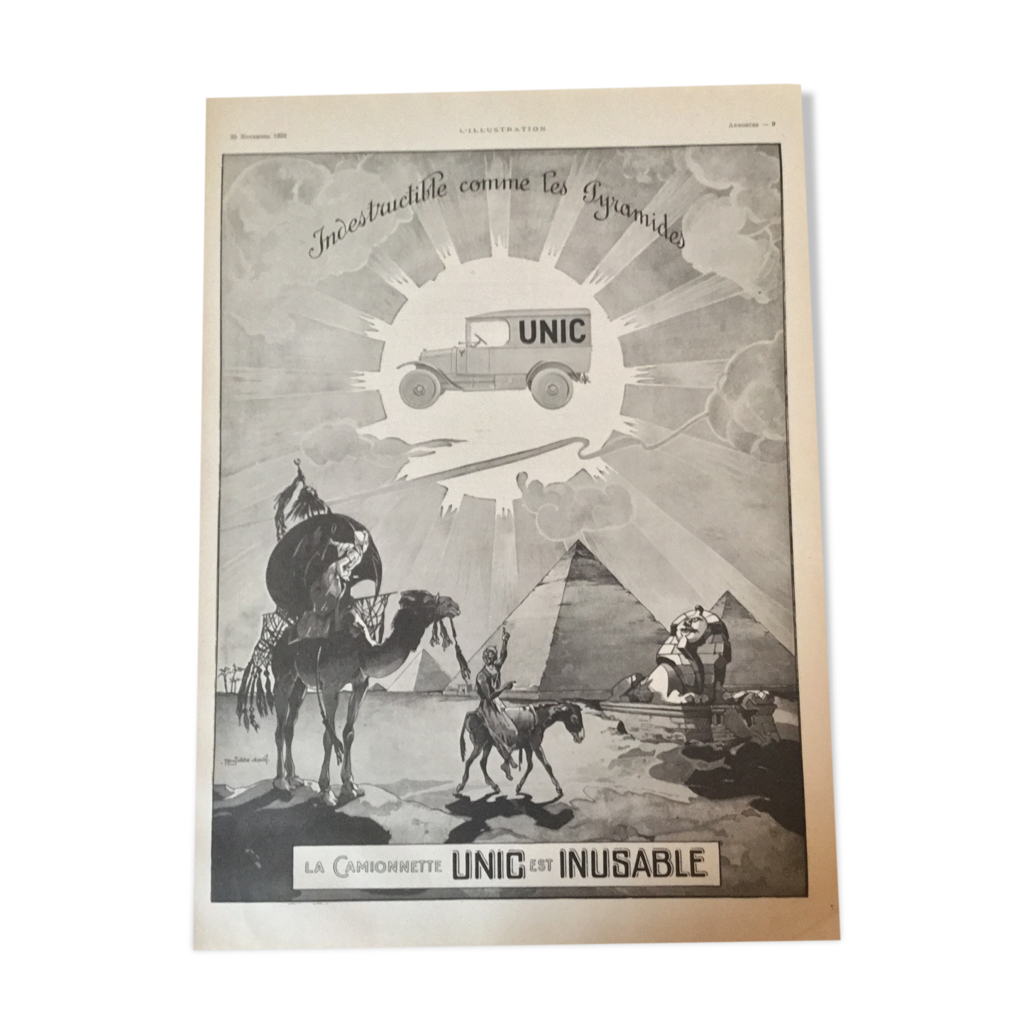 Vintage advertising to be framed