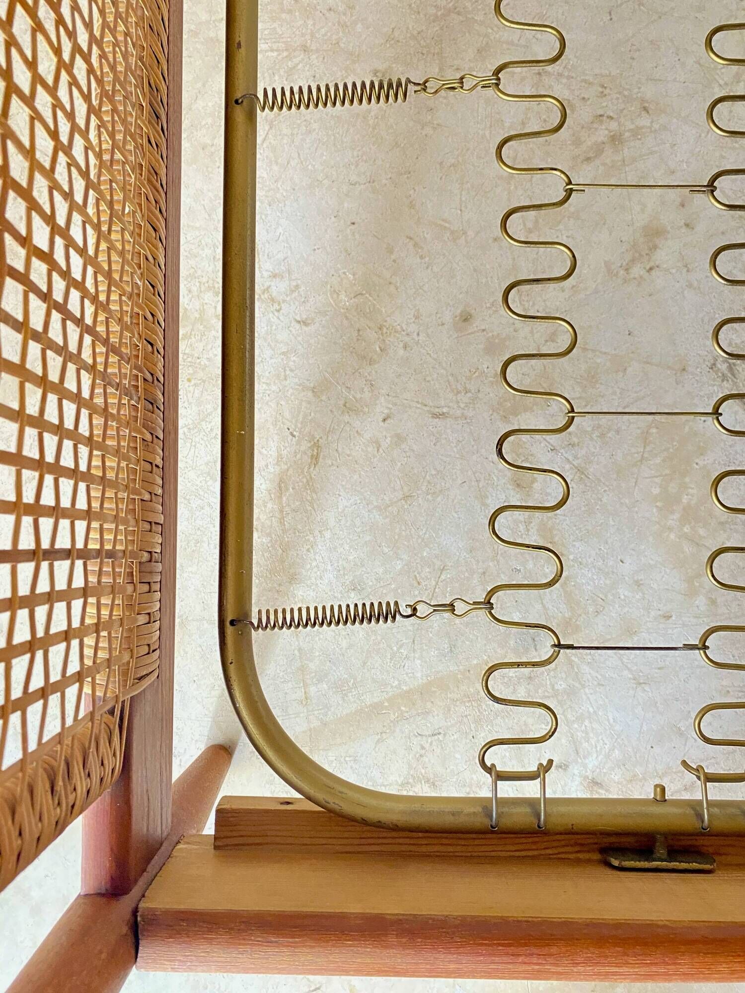 Danish teak bed by Peter Hvidt and Orla Mølgaard for Soborg Møbler.