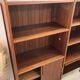 1970s teak bookcase