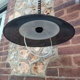 Scandinavian pendant light in perforated sheet metal