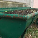 Large industrial gardener on feet