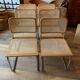 Lot de 6 chaises Cesca du milieu du siècle par Marcel Breuer