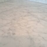 Bathroom cabinet with marble top in Henri II style