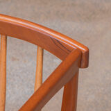 Scandinavian teak bench, 1960s