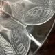 Vase cristal papillon vintage