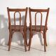 Set of 6 antique bentwood chairs – Central Europe, circa 1900