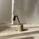 Vintage Hala Lampette beige 1970s lamp