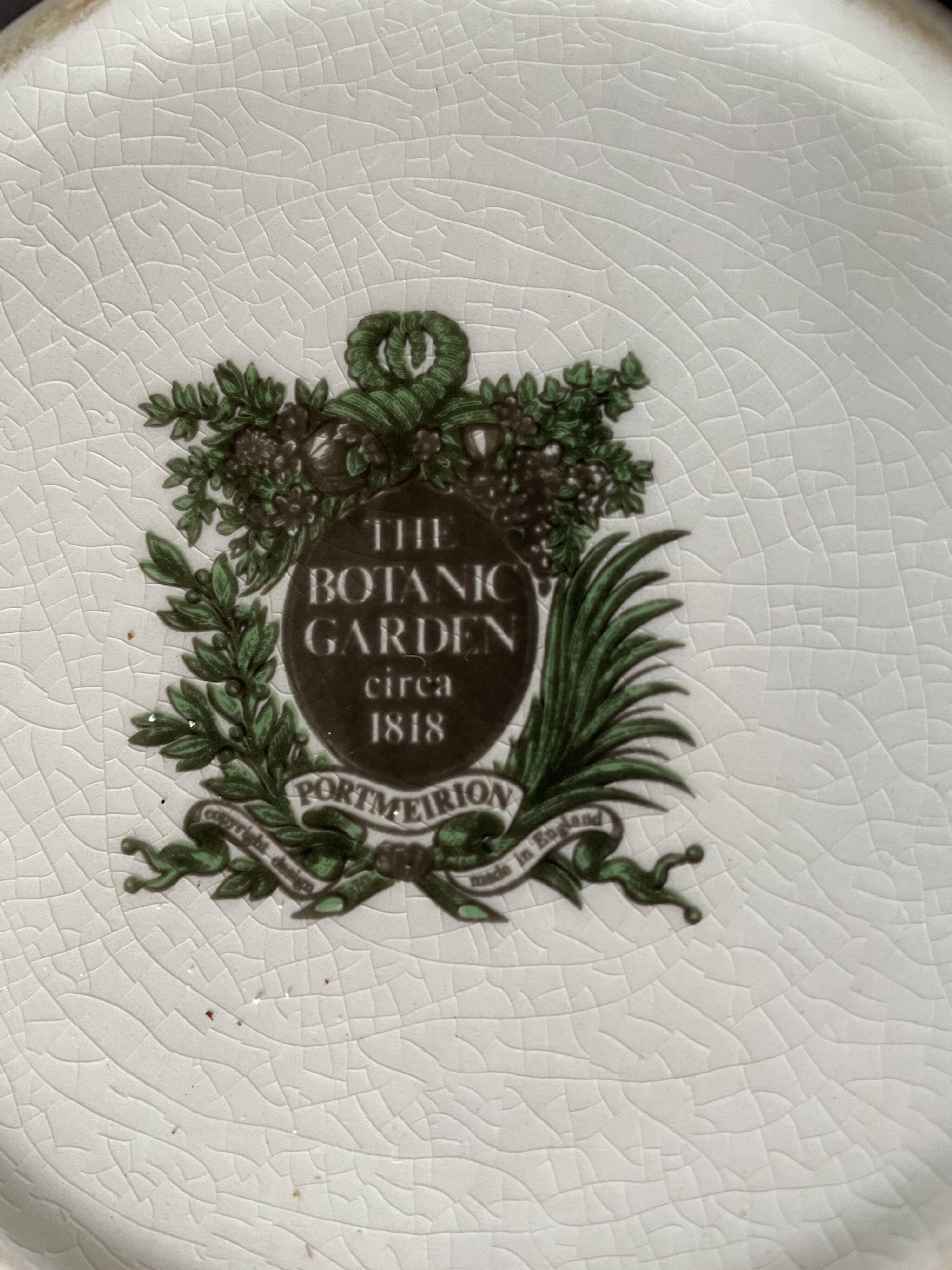 Vintage plant pot “The Botanic Garden”