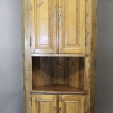 Large corner cabinet with 4 doors