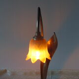 Bedside/table lamp "Lily of the valley". Art Deco