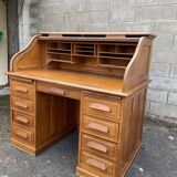 American oak wood office, circa 1930