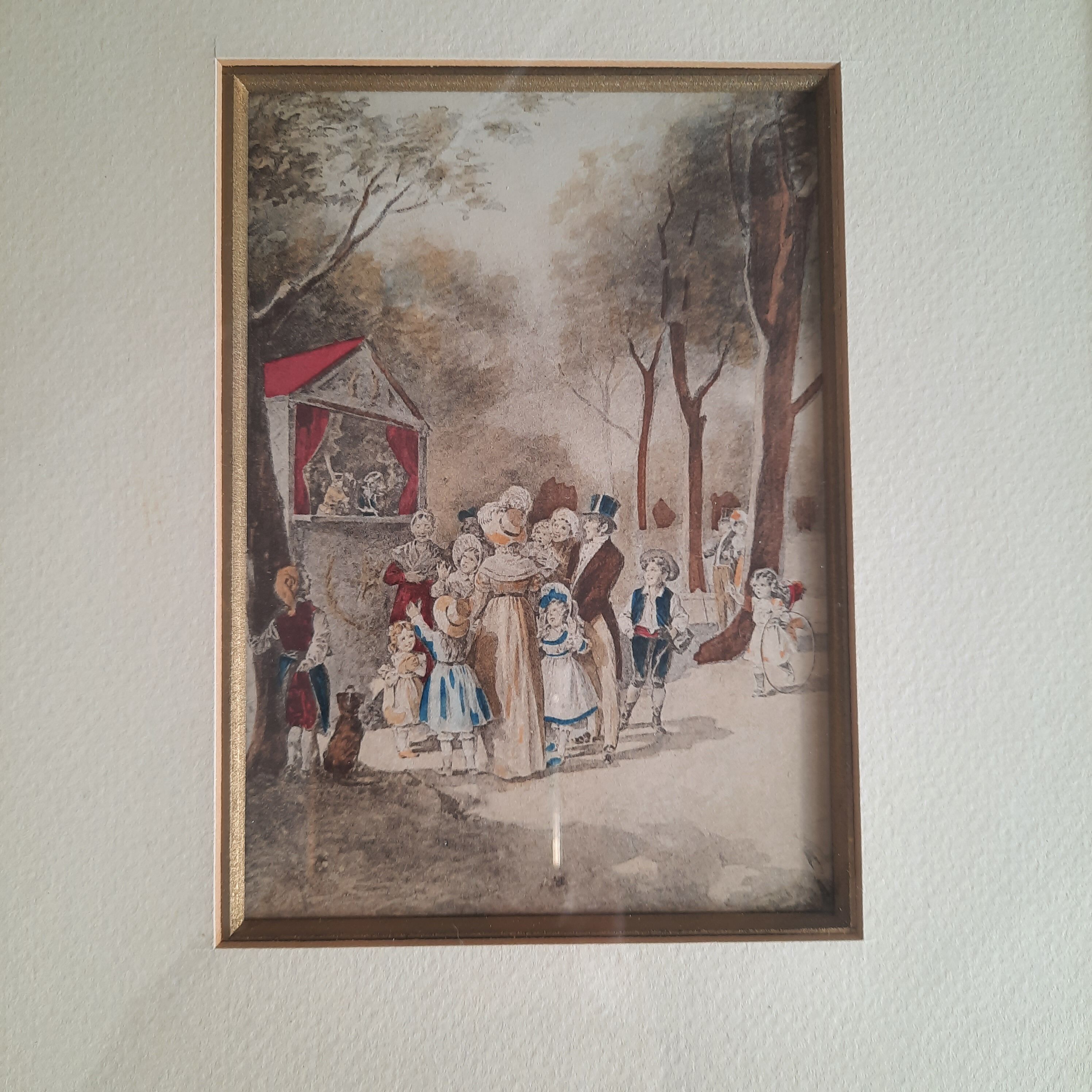 Aquarelle en couleur