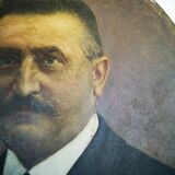 Portrait man, oil on canvas, 1922