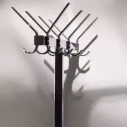 All-metal coat rack from the 50s/60s
