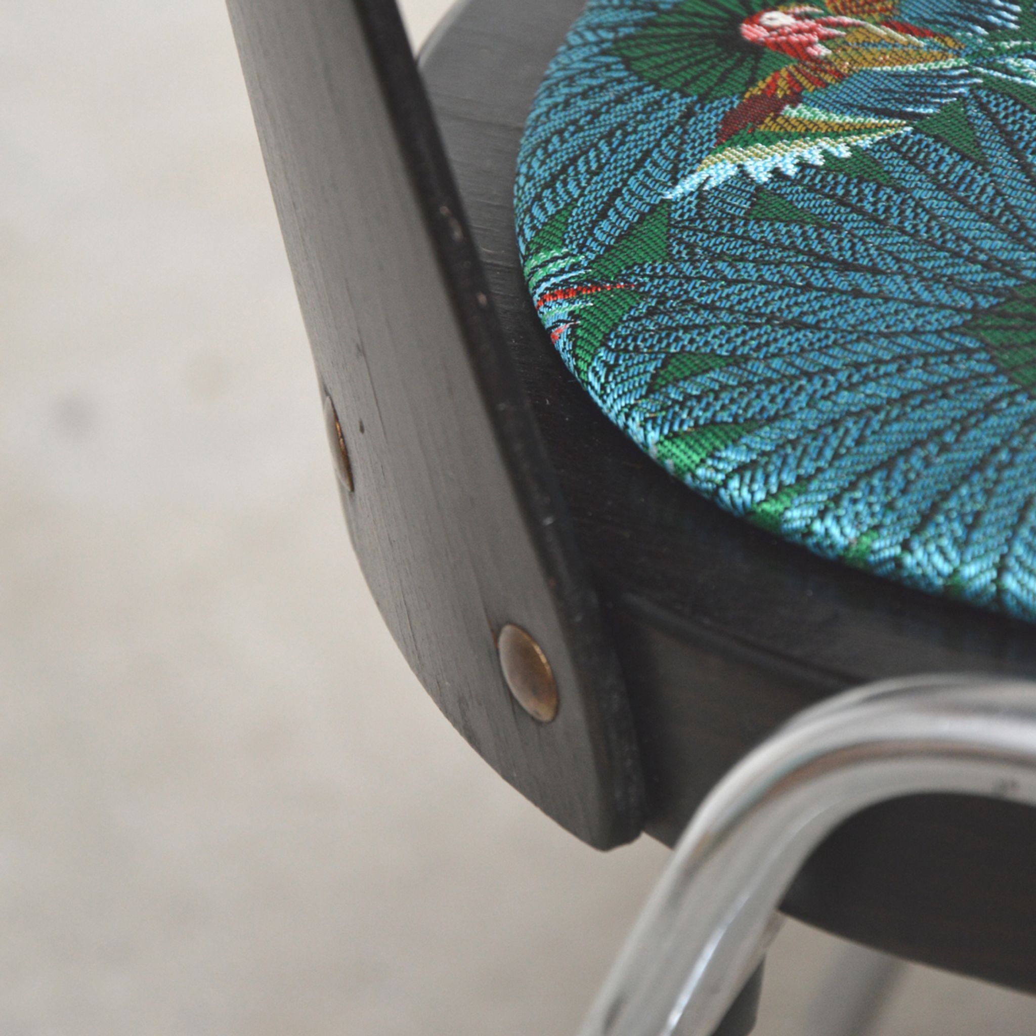 4 Baumann Tropical chairs, 1960