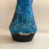 Vintage Seafoam Blue Artisan Vase