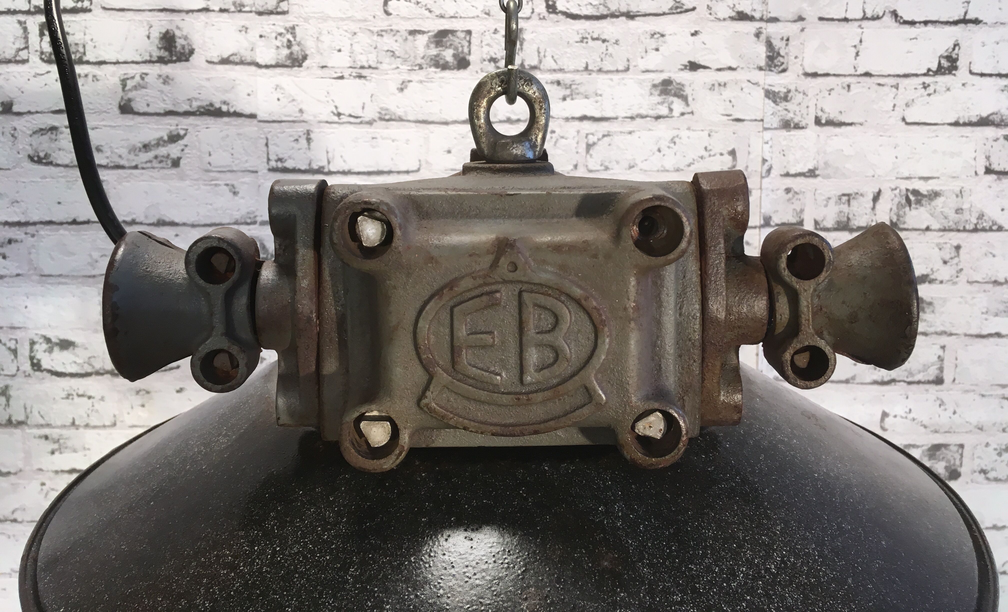 Vintage Heavy Explosion Proof Lamp , 1960s