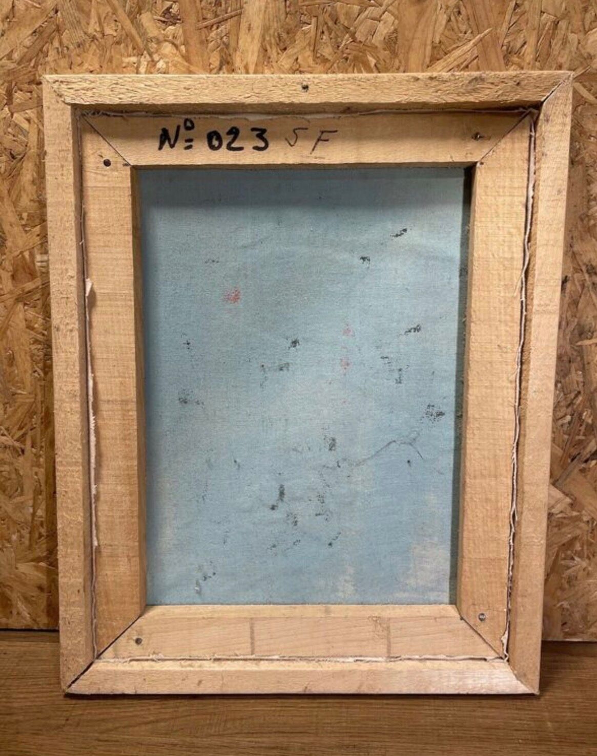 Oil on canvas signed O. Stephane, vintage painting of a grape harvest scene.