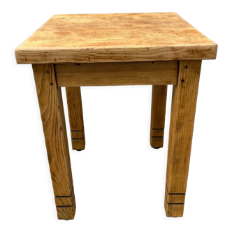 Solid oak bistro table