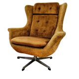 Ushak Swivel Chair by Up Zavody Rousinov from Up Závody, Czechoslovakia, 19