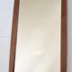 Midcentury Long Teak Wall Mirror, Denmark, 1960s