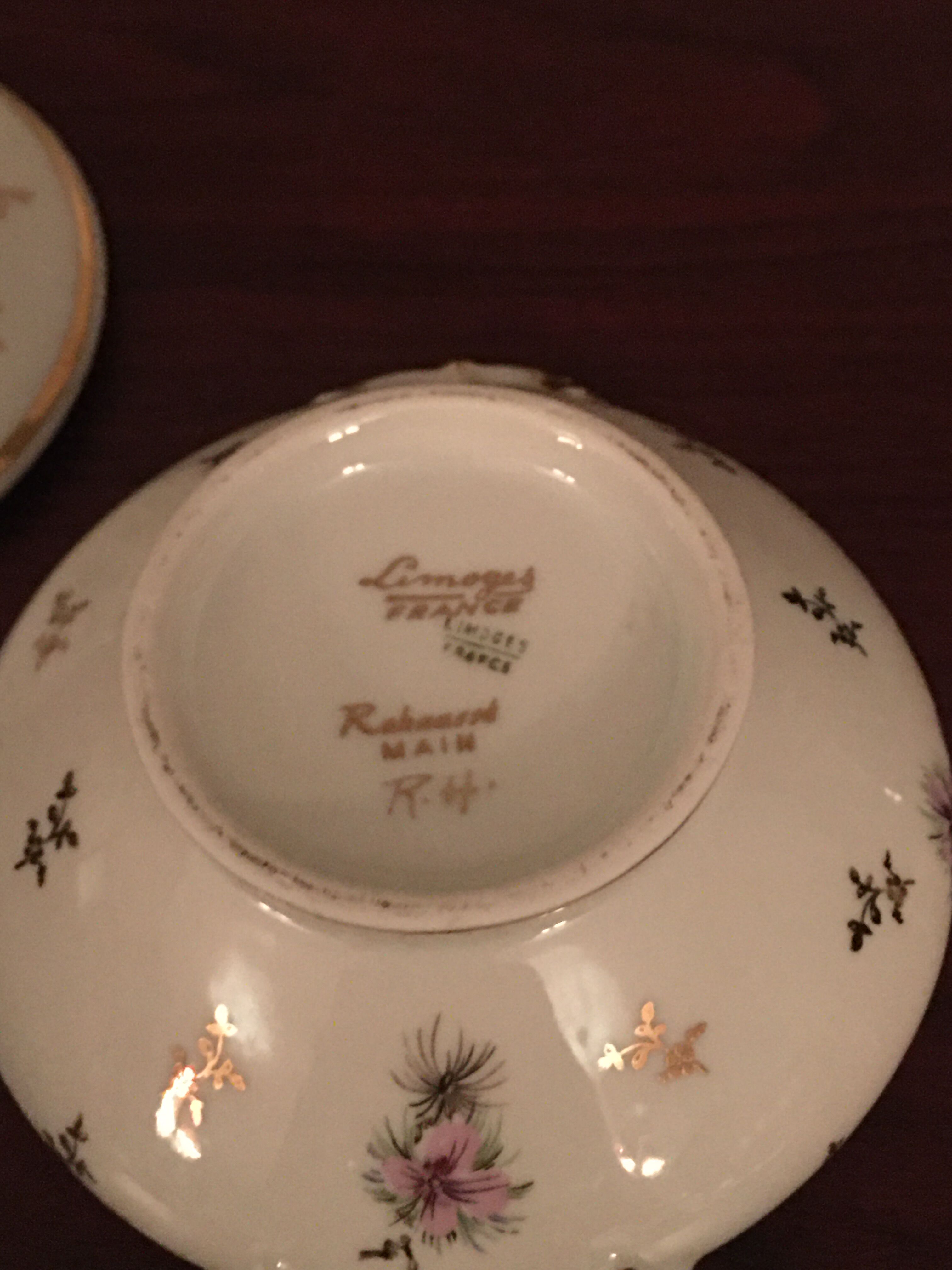 Ancient porcelain box