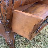Louis XV style chest of drawers with four drawers