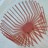 Fruit basket lacquered steel wire