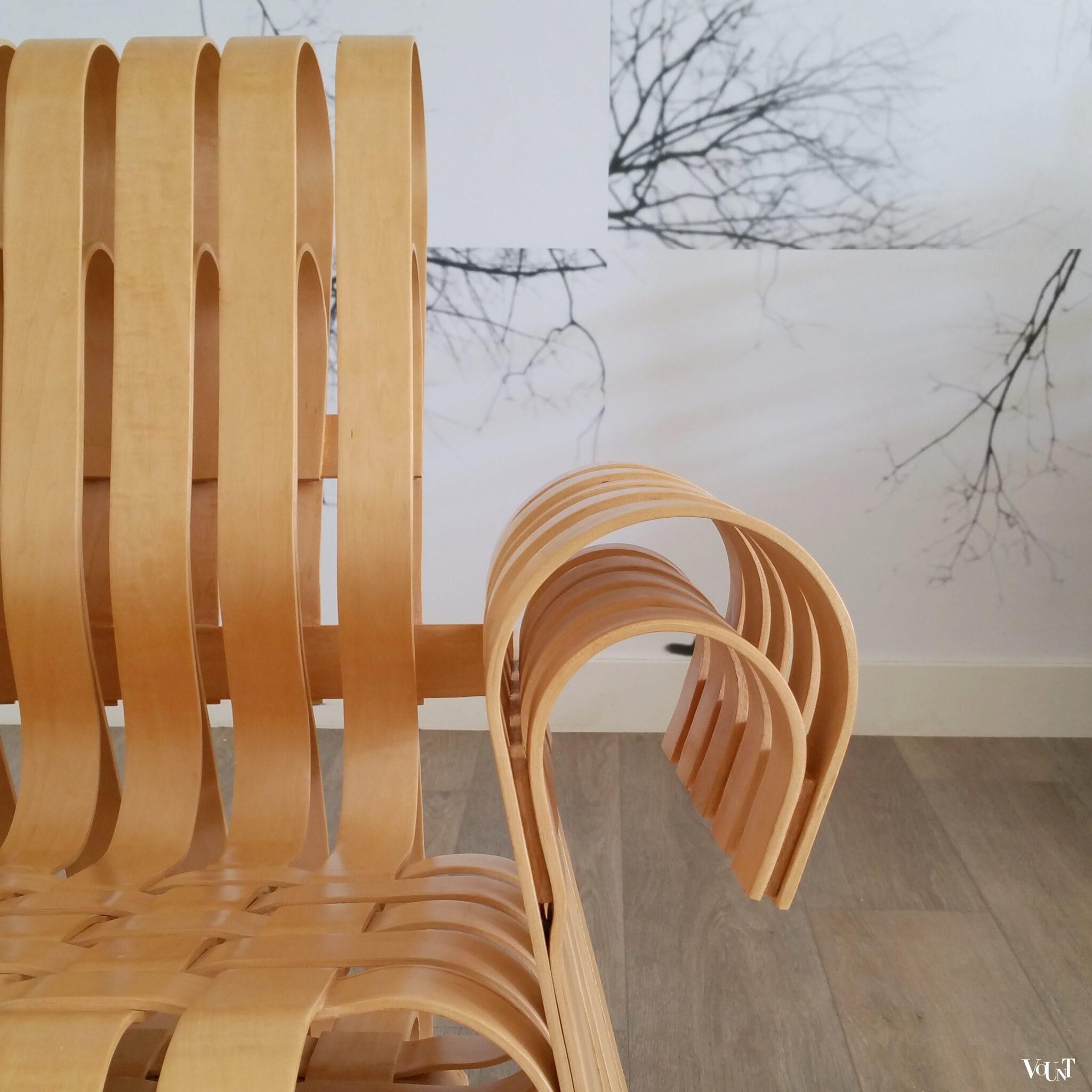 Power Play Club Chair, Frank Gehry for Knoll, 2001