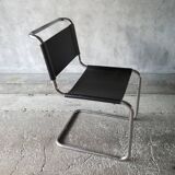 B33 leather model chair by Marcel Breuer