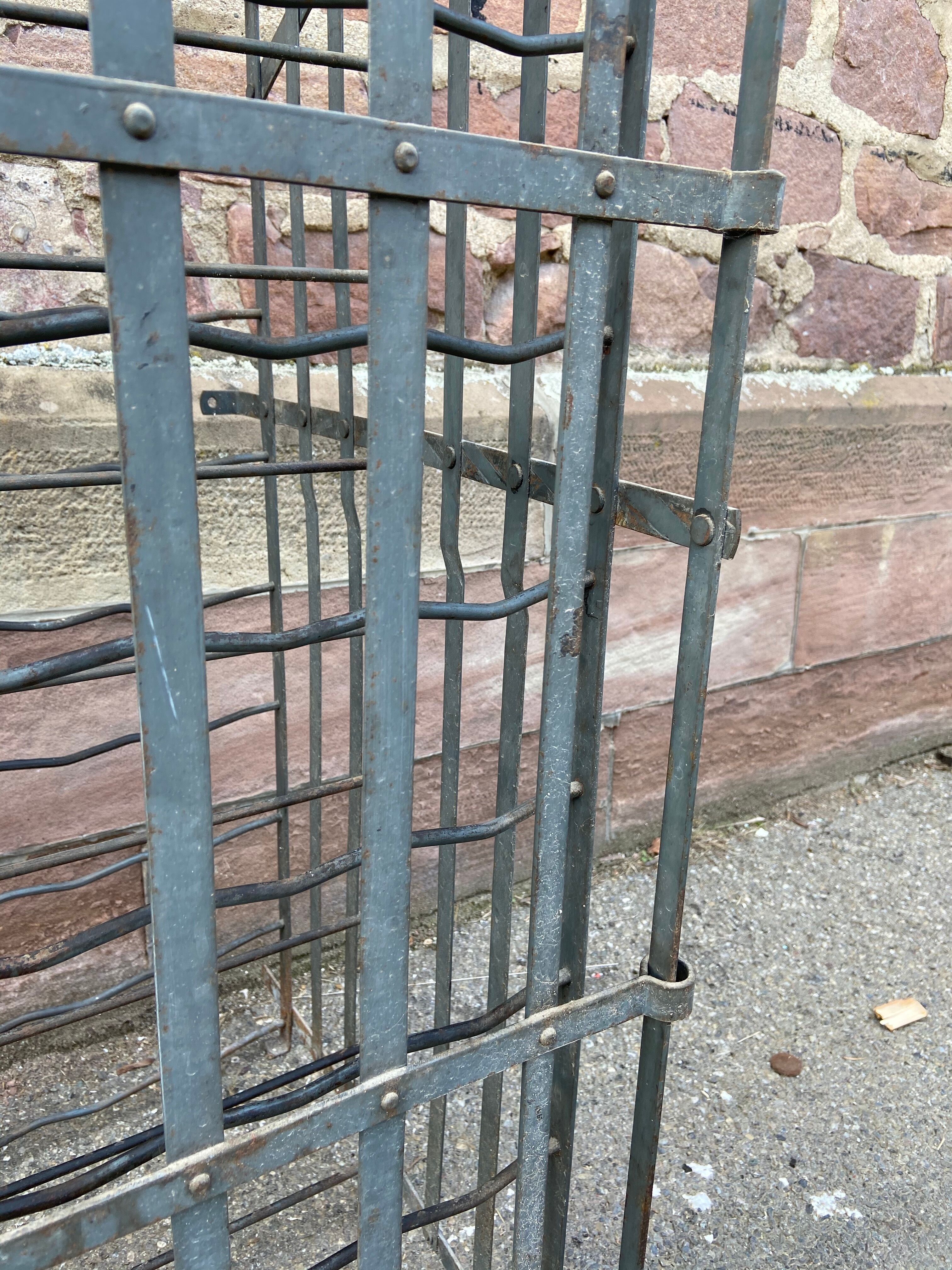 Iron wine cellar forges French wine cellar Rigidex 1950