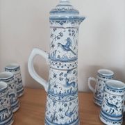 Service carafe et tasses
