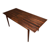Mid-century rosewood extendable dining table