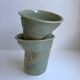 Duo de tasses revol couleur vert sauge