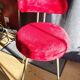 Red moumoute chair