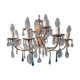 Italian  Two Tier Crystal Chandelier