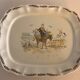 8 dessert plates and service dish Sarreguemines Les Enfants Richard