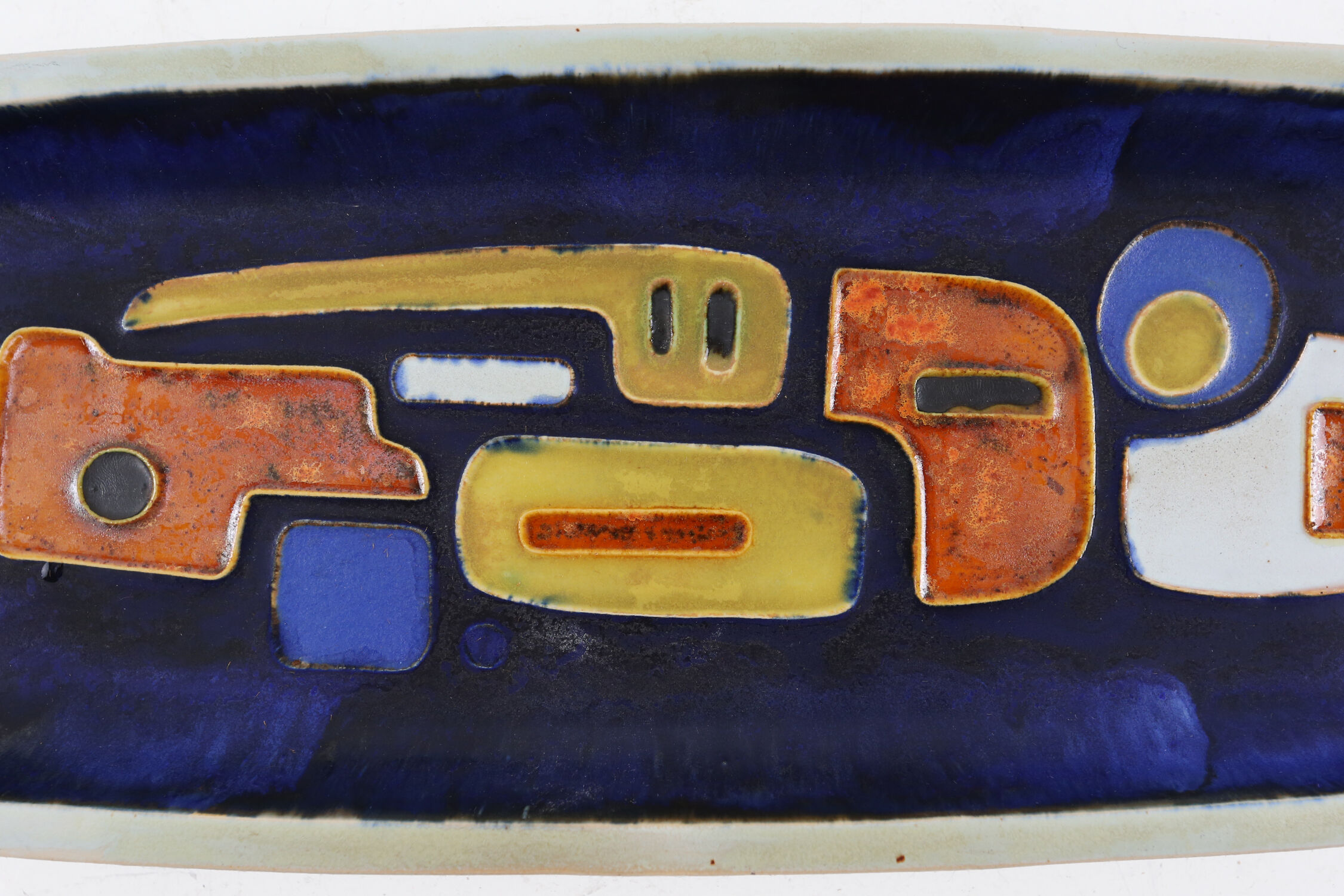 mid-century ceramic bowl 1960's