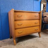 Vintage Scandinavian style chest of drawers. 60s