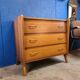 Vintage Scandinavian style chest of drawers. 60s