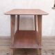 Table served legs compass with wheels 1950s