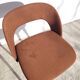 Wood and fabric chair from the 60s/70s.