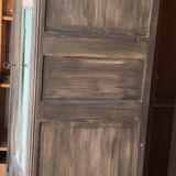 Vintage cabinet repainted in grey