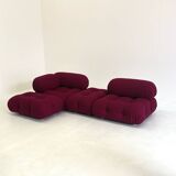 Camaleonda Modular Sofa in Bordeaux by Mario Bellini for B&B Italia