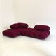 Canapé modulable Camaleonda Bordeaux par Mario Bellini pour B&B Italia
